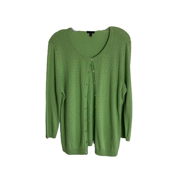 TALBOTS Cardigan Sweater Size Large - Picture 1 of 5